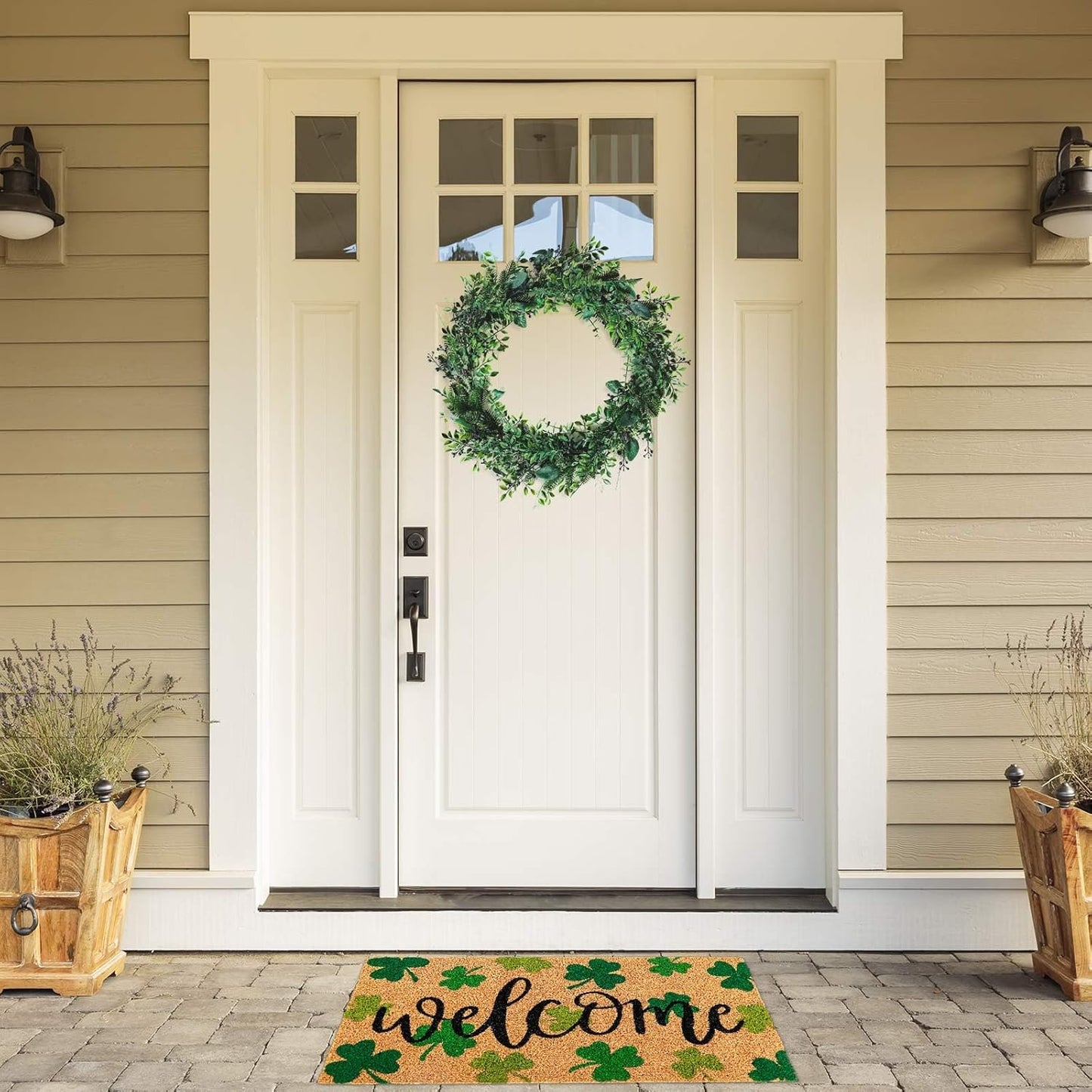 βββββββββββββπ Shamrock Door Mat β Wipe Your Feet for Good Luck! π