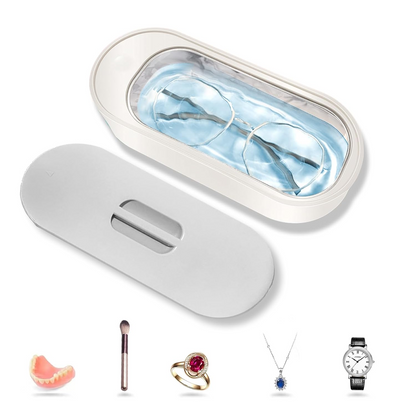 Sparkle & Shine! 43kHz Ultrasonic Jewelry & Eyeglass Cleaner for a Deep, Gentle Clean! ✨💍👓