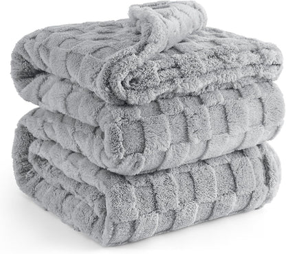 Throw Blanket for Couch - Super Soft Cozy Blankets for Women, Cute Small Throws for Girls