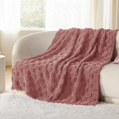 Throw Blanket for Couch - Super Soft Cozy Blankets for Women, Cute Small Throws for Girls