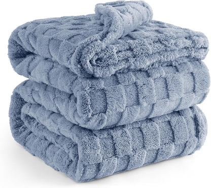 Throw Blanket for Couch - Super Soft Cozy Blankets for Women, Cute Small Throws for Girls