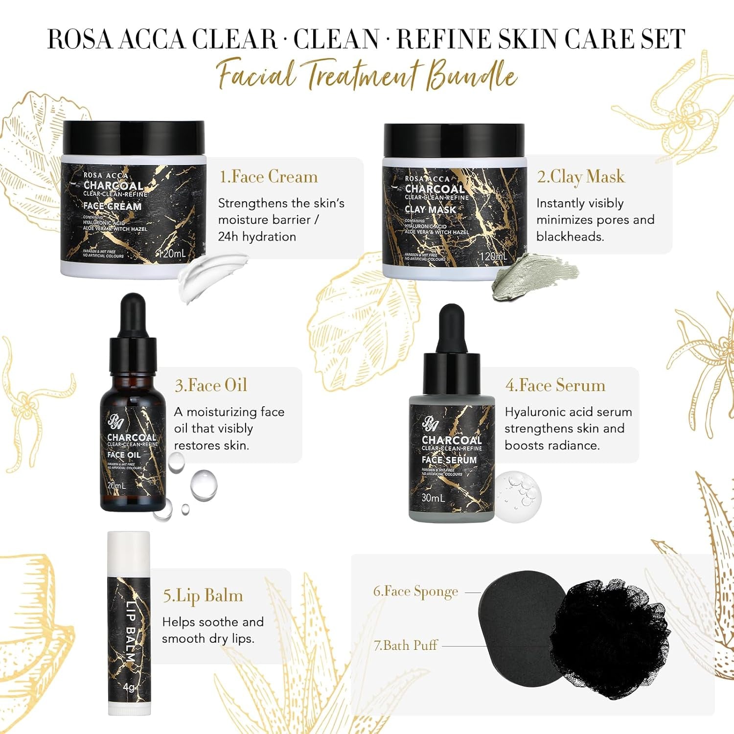 28-Piece Deluxe Skincare Gift Set – Perfect Mother’s Day Gift for Women & Men