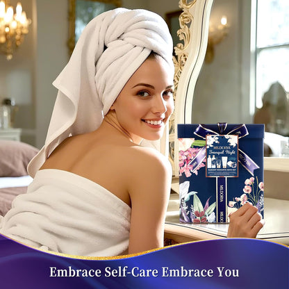 "Pamper Her with Love! 💖✨ 8-Piece Spa Gift Basket – Perfect Mother’s Day, Birthday & Holiday Gift for Her!"